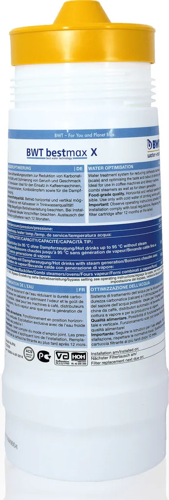 Filtre eau BWT Bestmax X pour optimiser le goût du café espresso - 2