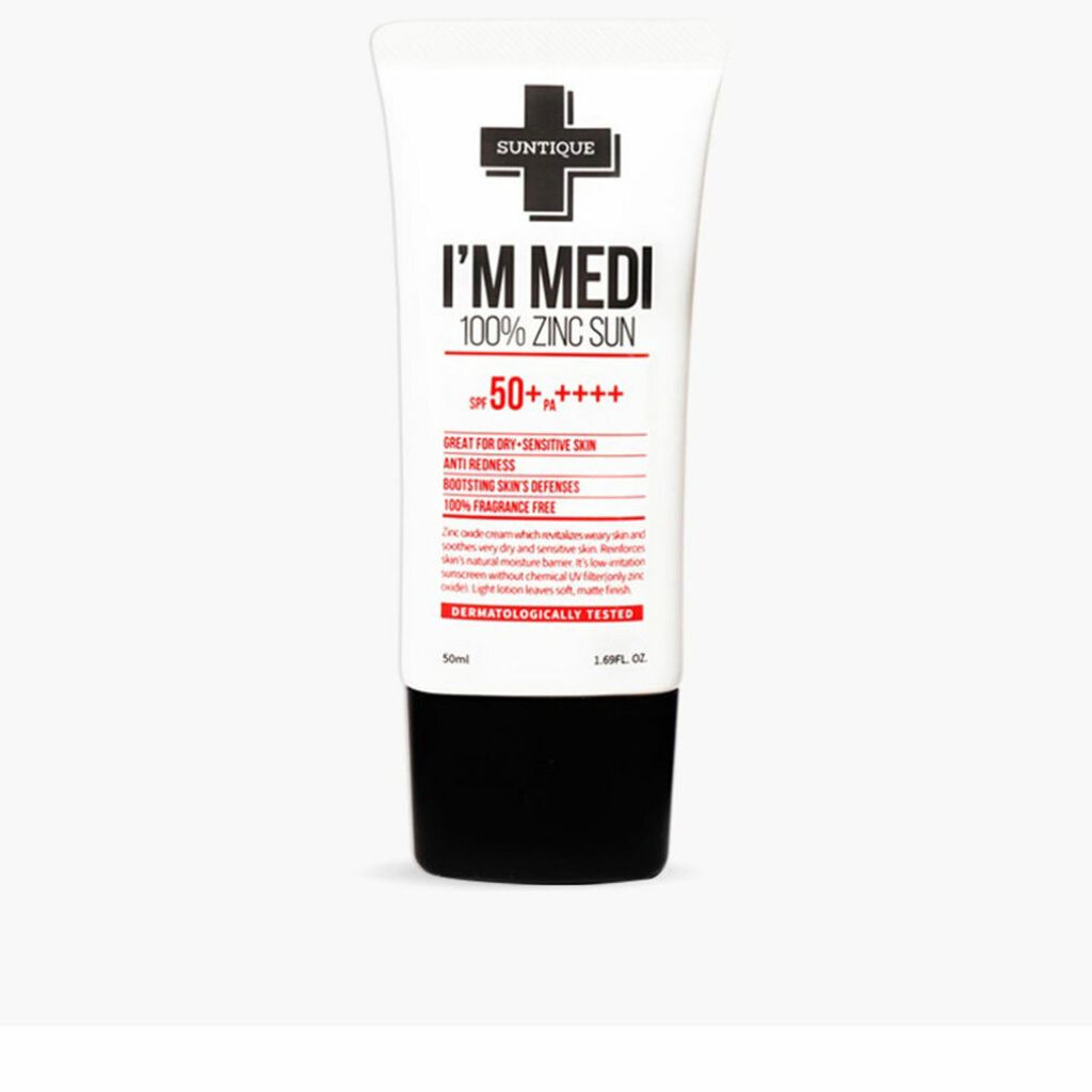 Suntique I'm Medi 100 Zinc Sun Spf50 50ml Immagine del prodotto 