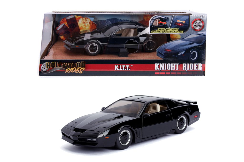 Jada Toys Knight Rider Kitt, zabawkowy pojazd (czarny)