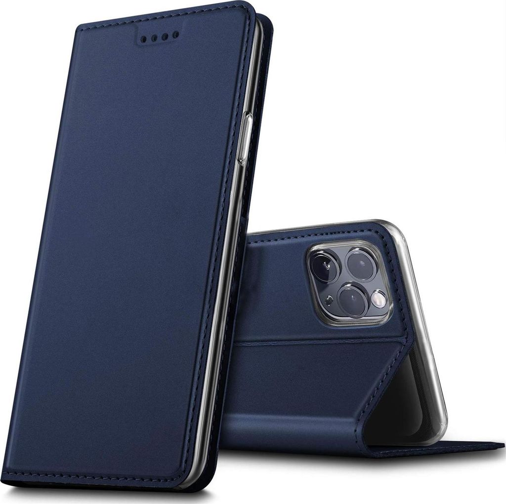 Handy Hülle Apple iPhone 12 Mini Book Case Schutzhülle Tasche Slim Flip Cover Etui