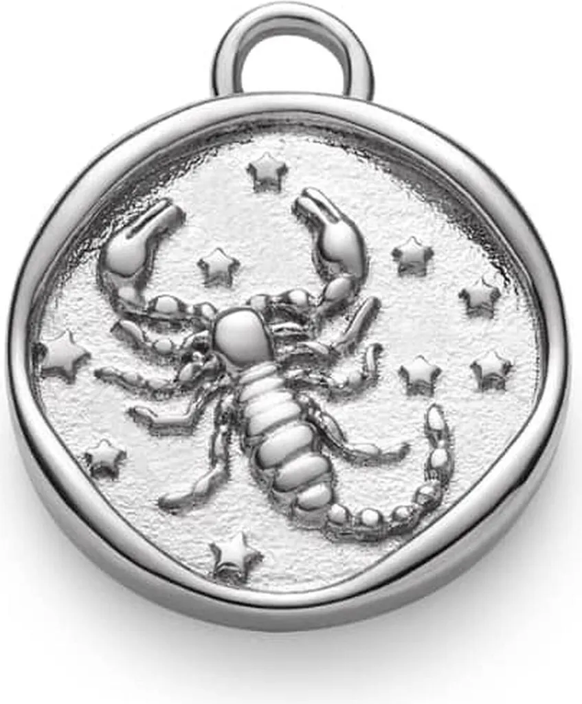 Pendentif signe du Scorpion Paul Hewitt, acier robuste résistant à l'eau