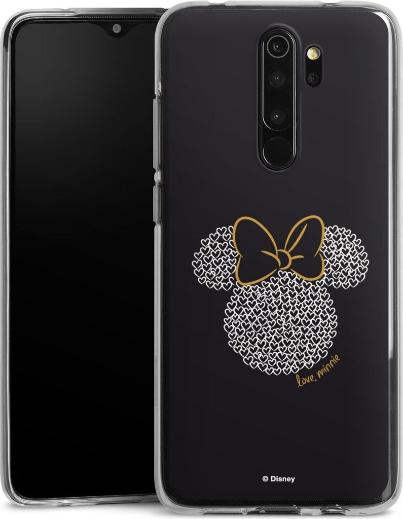 DeinDesign Handyhülle für Xiaomi Redmi Note 8 Pro Silikon Hülle Case Smartphone Schutzhülle Disney Minnie Mouse Muster