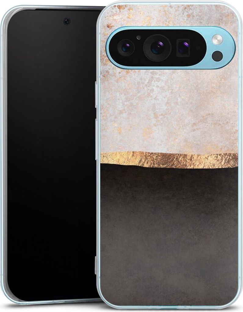 DeinDesign Handyhülle für Google Pixel 9 Pro XL Silikon Hülle Case Smartphone Schutzhülle Abstrakt Black & White Trends