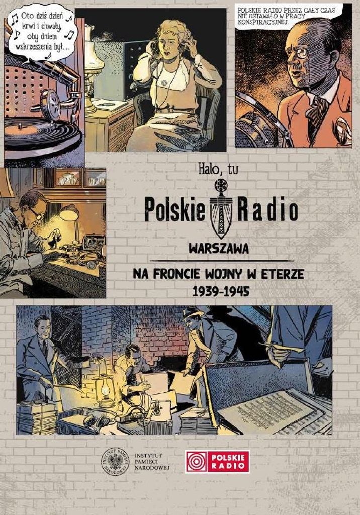Halo, tu Polskie Radio Warszawa - Opracowanie Zbiorowe (Comics für Erwachsene auf Polnisch)