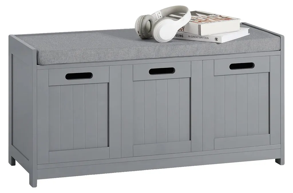 Banc chaussures 2 portes pour entrée ordonnée et assise sans effort