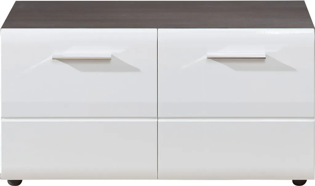 Petit Banc de Rangement LineGD 2 Portes pour Optimiser les Espaces