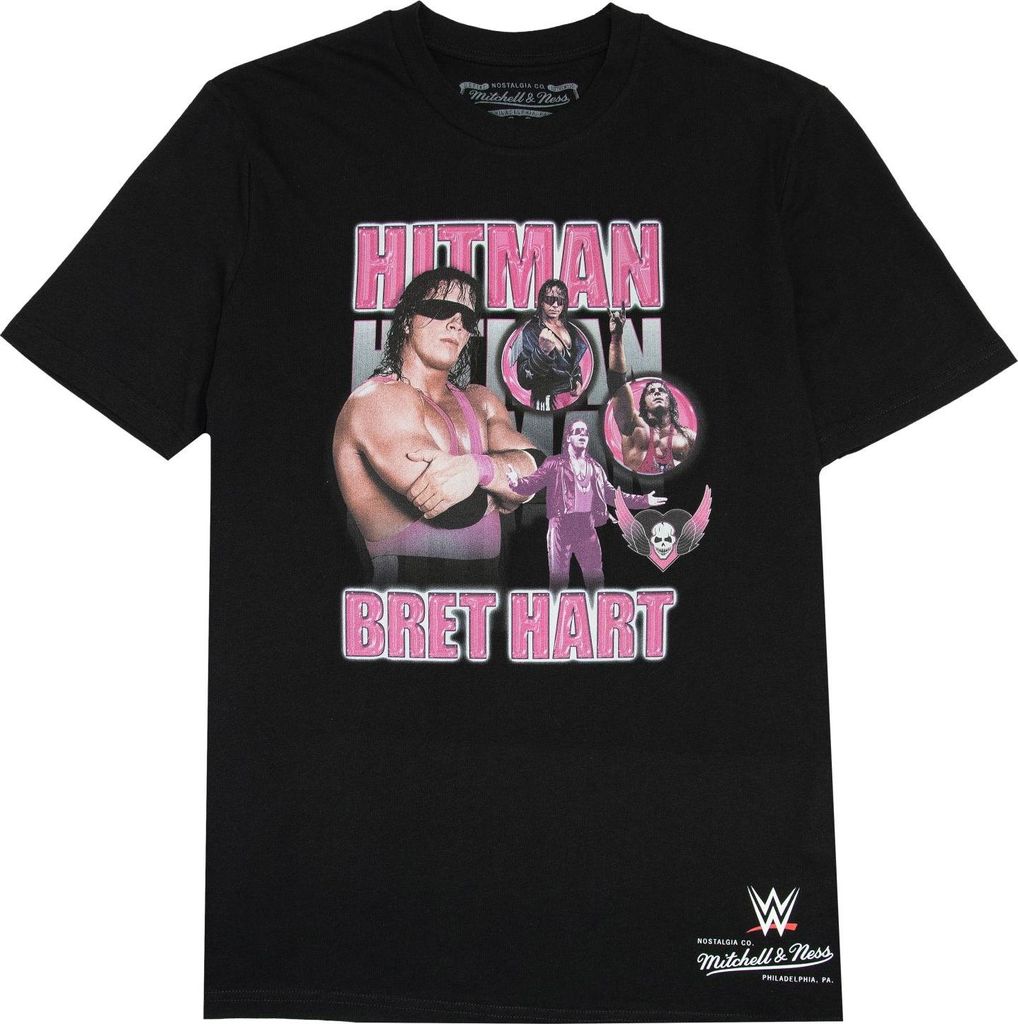Mitchell & Ness Shirt - WWE LEGENDS Bret Hitman Hart - L