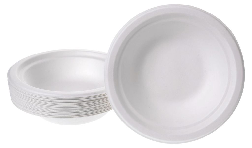 GRÄWE Suppenschale 25 Stück aus Zuckerrohr 350 ml