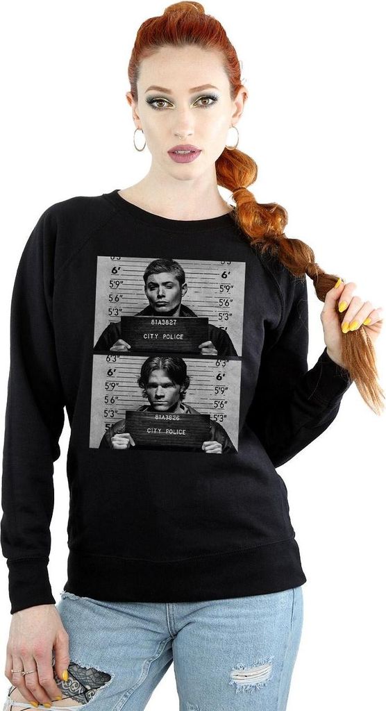Supernatural - "Winchester" Sweatshirt für Damen BI2049 (3XL) (Schwarz)