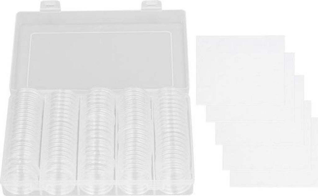 Balení 100 kapslí na mince o průměru 17 až 30 mm, 5 Obrázek produktu 