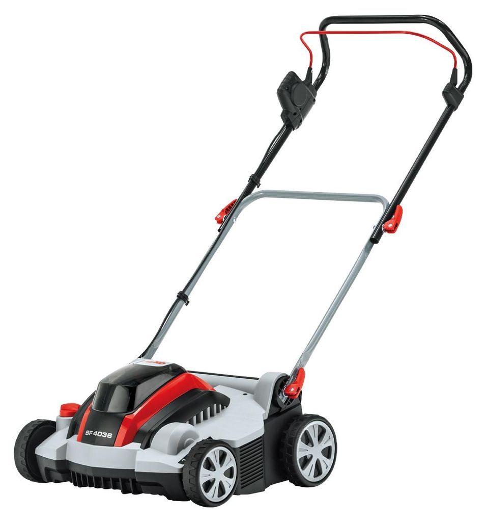 AL-KO Akku-Vertikutierer SF 4036 36 V (Li-Ion Akku 40 V / 4 Ah, 36 cm Arbeitsbreite, Vertikutierwalze mit 12 Messer, für Rasenflächen bis 250 m²)