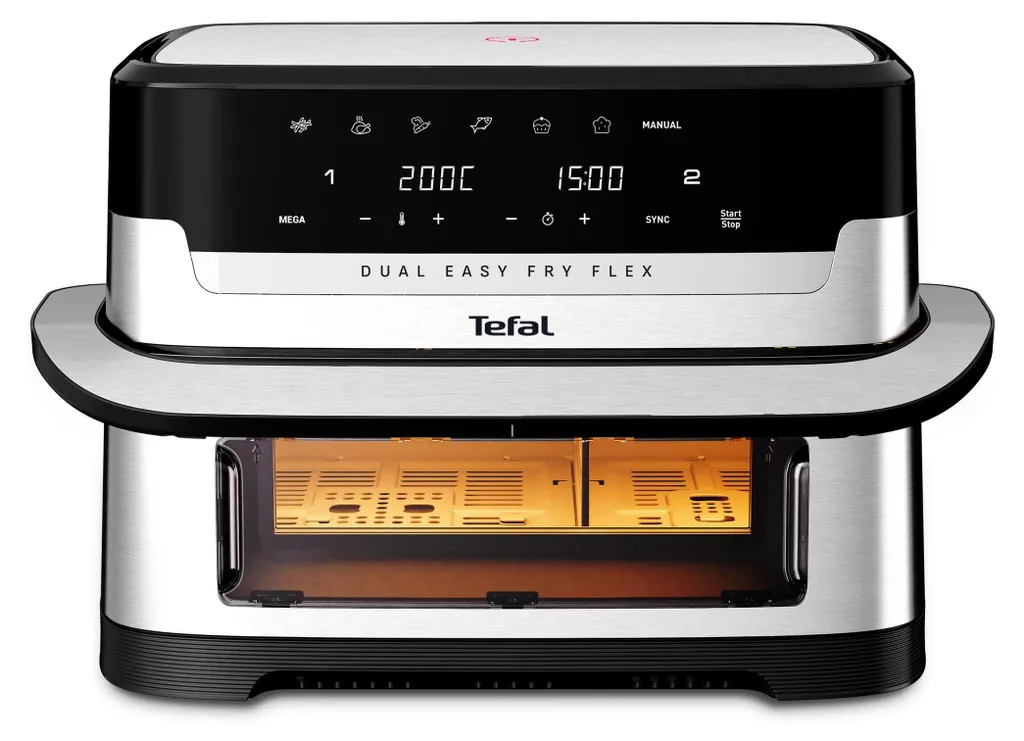 Moulinex EY922D Easy Fry Flex Friteuse à air chaud 11L avec séparateur
