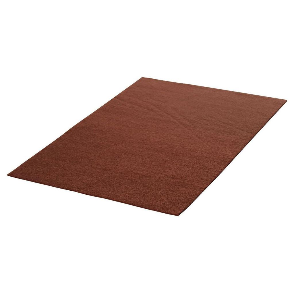 Filz Textil braun zum Basteln und Dekorieren geeignet 20x30cm