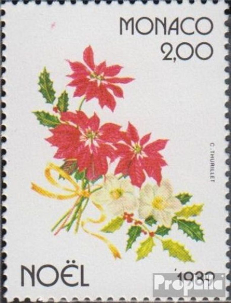 Briefmarken Monaco 1989 Mi 1938 (kompl.Ausg.) postfrisch Weihnachten