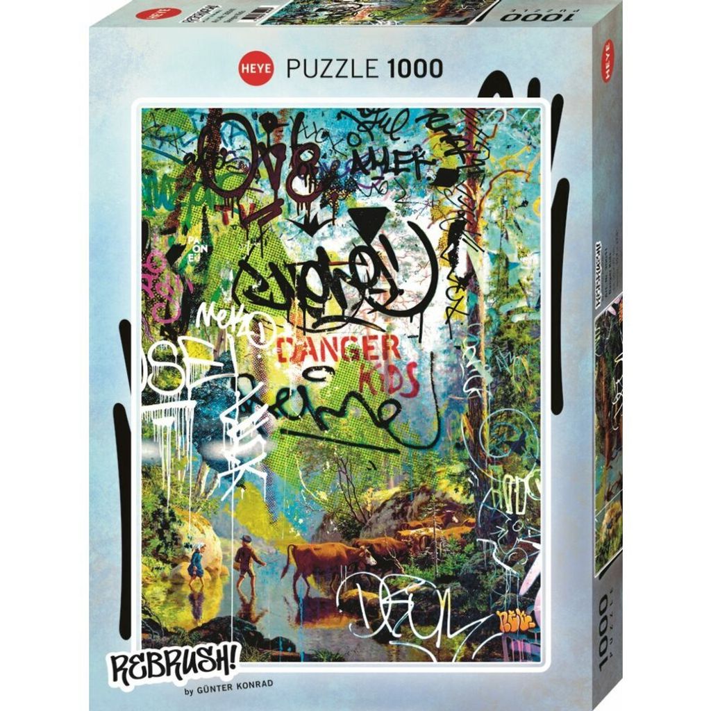 Heye Puzzle Danger Kids, 1000 Teile, 1000 Stück(e), Kunst