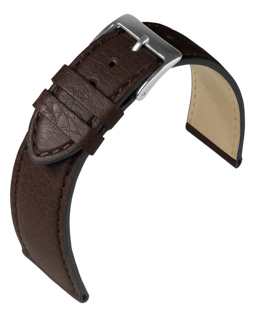 Eulit Country Uhrenarmband XL Rindleder genarbt braun Ton Produktbild 