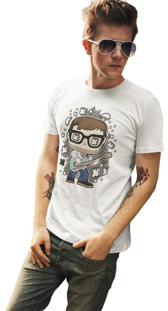D&B Uni Polo PC00120 Weezer Weiß-Größe 3XL