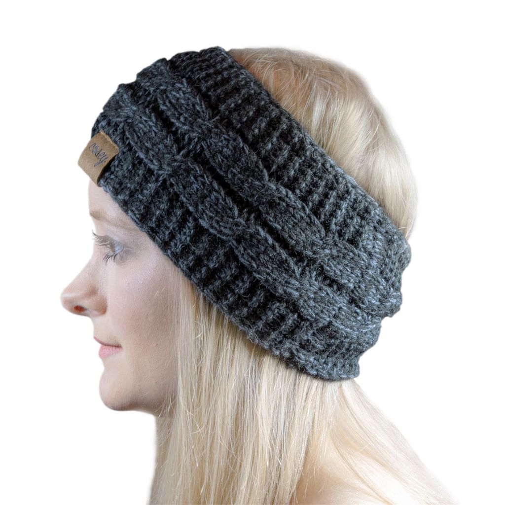 Cosey- gefüttertes weiches Strick Stirnband mit Innenfleece Produktbild 