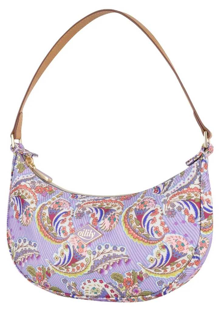 Petit sac porté épaule lilas imprimé Oilily Hemlata Shoulder Bag chic - 2