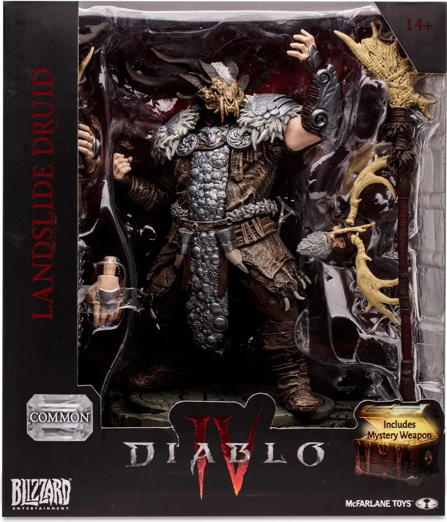 Figurine de Collection Druide Diablo 4 McFarlane - Statuette de 15 cm