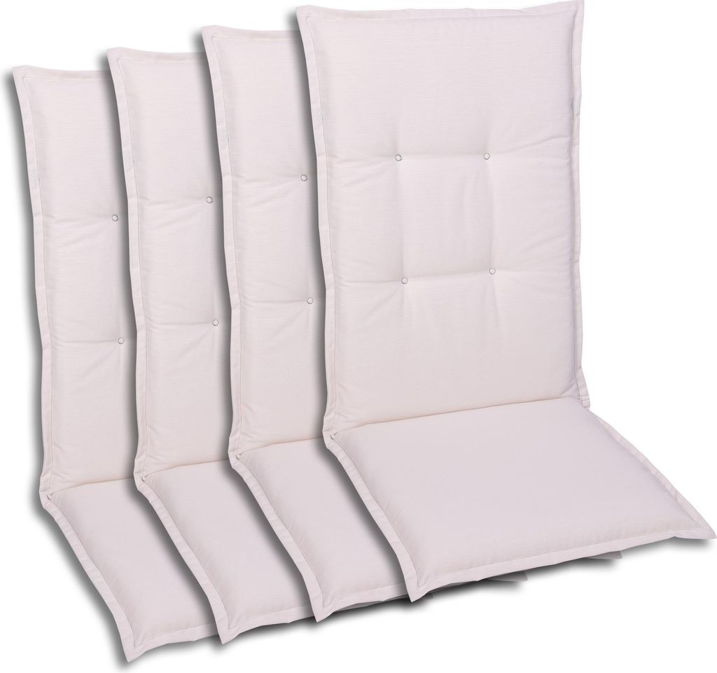 GO-DE Textil, Sesselauflage Hochlehner, 4er-Set, Farbe: Produktbild 