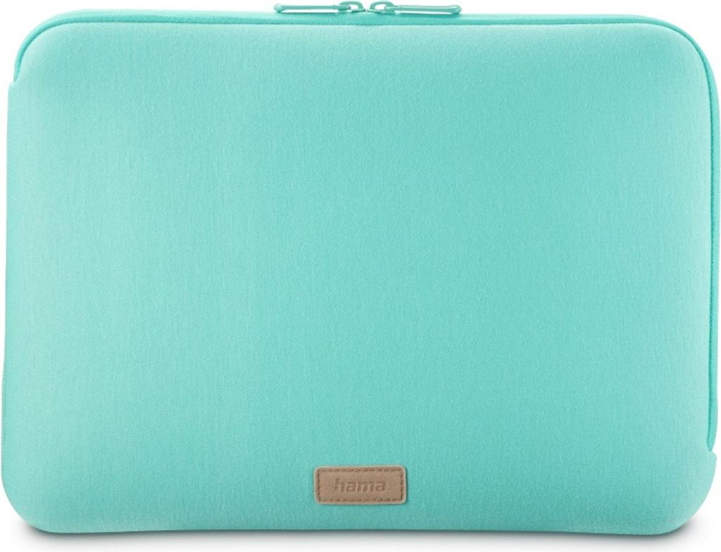 Hama Laptop-Sleeve Jersey 15,6" - 16,2" Türkis Produktbild 