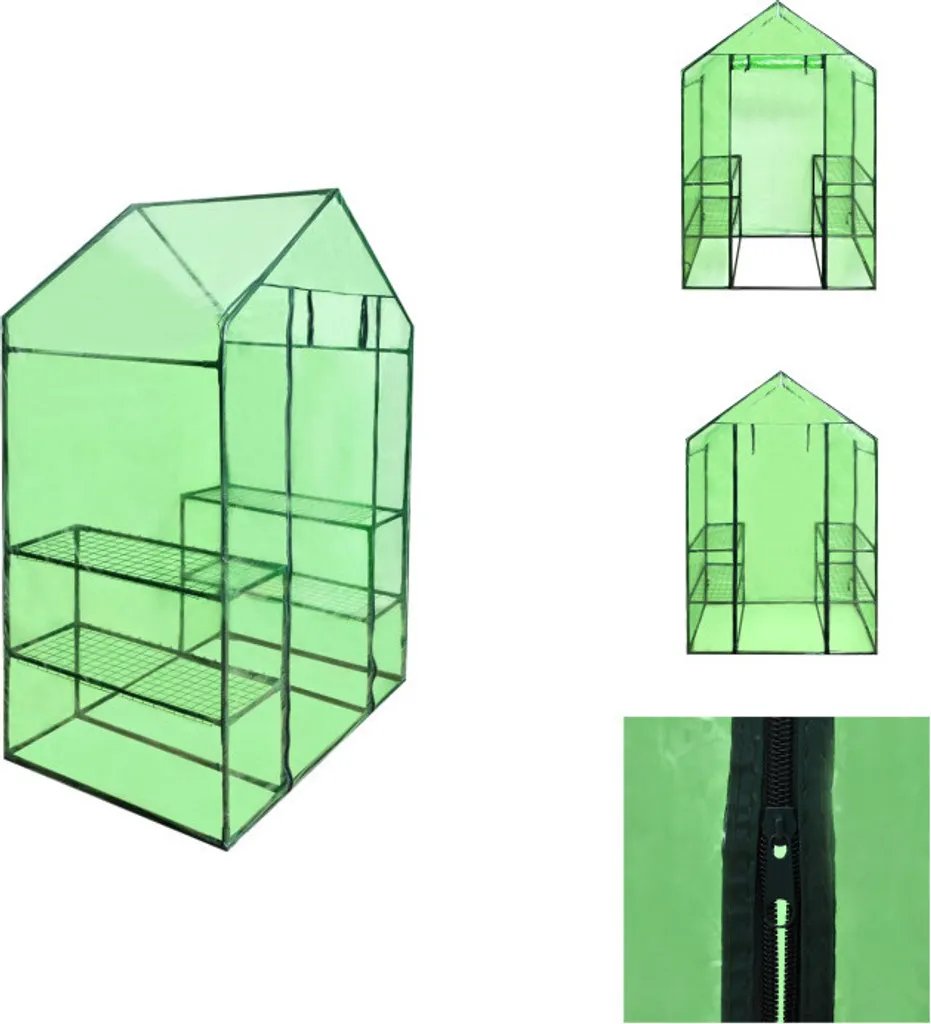 Petite Serre de Balcon Verticale à 4 Niveaux pour Culture de Potager