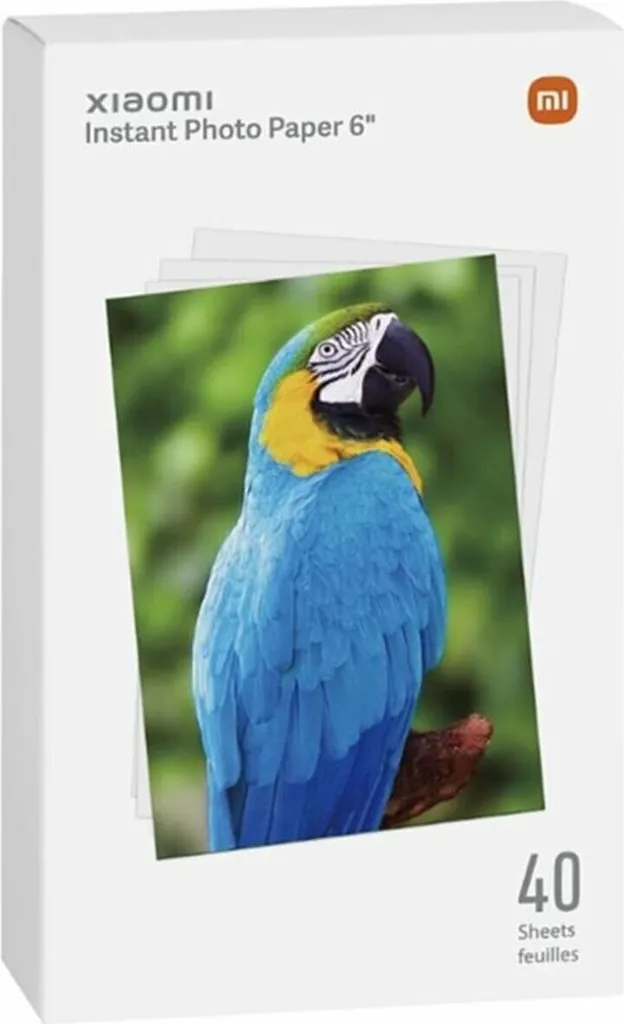 Xiaomi BHR6757GL 40 Sheets Photo Paper 6 Inch for Printer 1S
