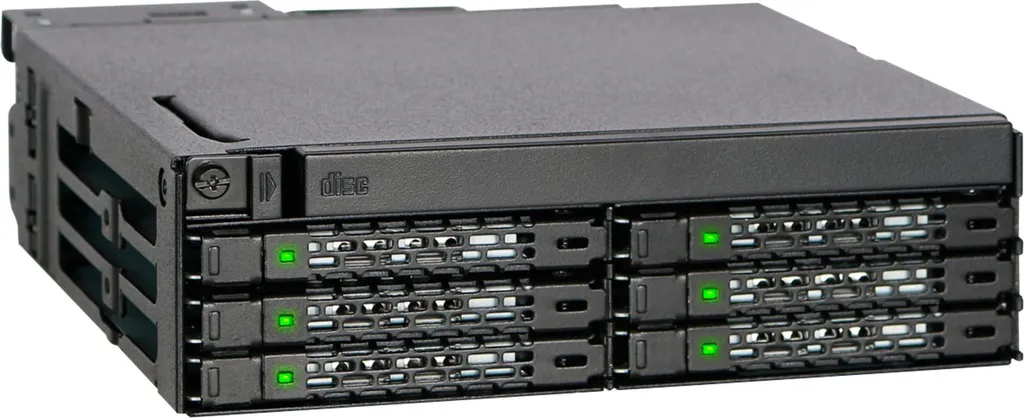 Baie de stockage multi-disques SSD 2.5 pour configuration RAID