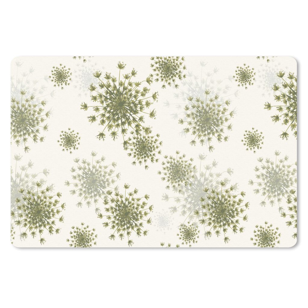 MuchoWow® Schreibtischunterlage Wilde Blumen - Muster - Produktbild 