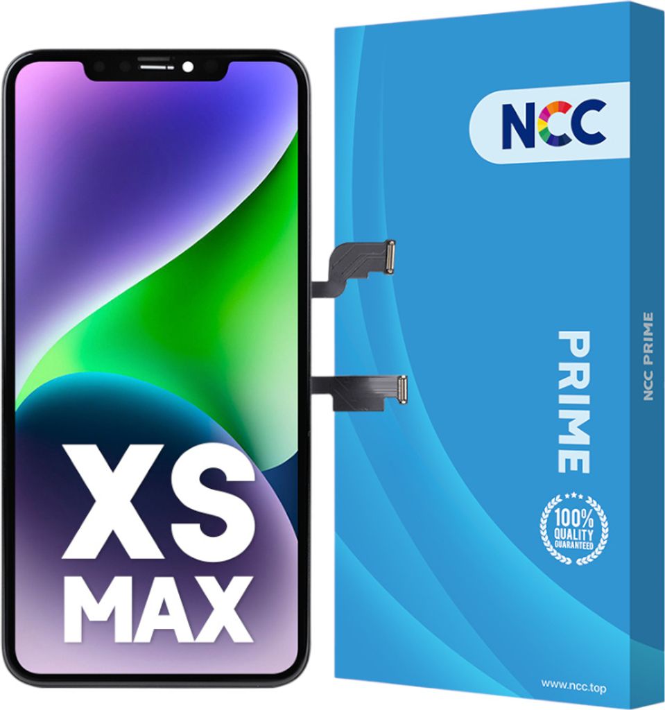 Kompatibel NCC Prime InCell FHD LCD Display Touchscreen Bildschirm Schwarz für Apple iPhone XS Max A1921, A2101, A2103 & Werkzeug