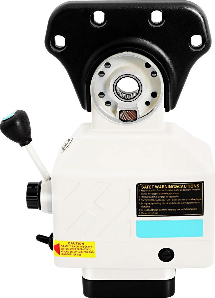 X-Achsen-Vorschubgerät für Fräsmaschine, 95 W Reinkupfermotor, tragbar, einstellbare Geschwindigkeit, grün
