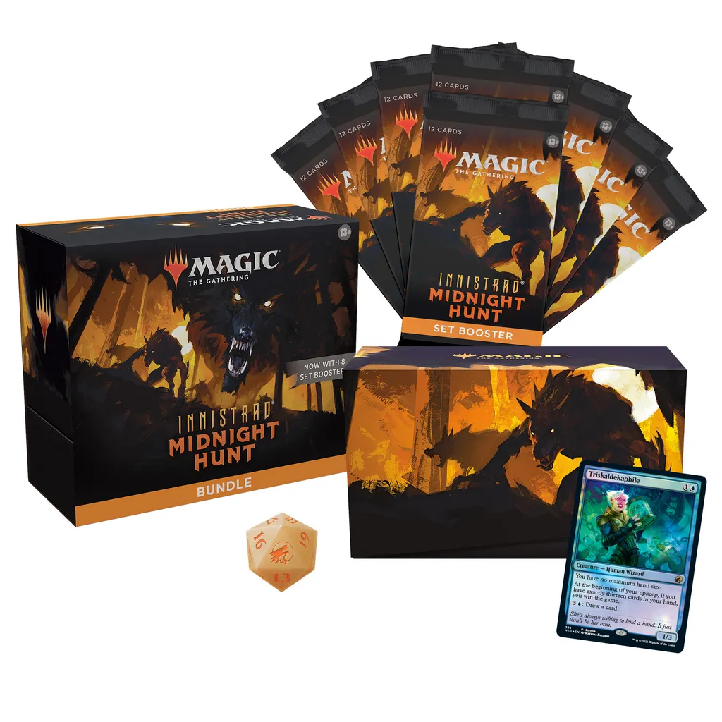 Magic The Gathering Innistrad Midnight Hunt Bundle Fat Pack - MTG - 4