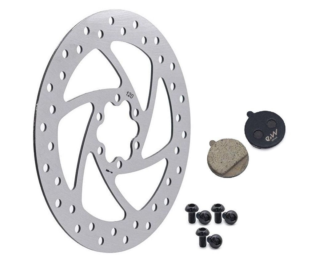 SoFlow SO4 SO3 Bremsscheibe + Resin Bremsbeläge Set Produktbild 