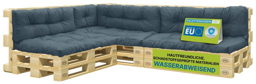 Pillows24 - Palettenkissen wasser- und UV-beständig - 8ER Produktbild 