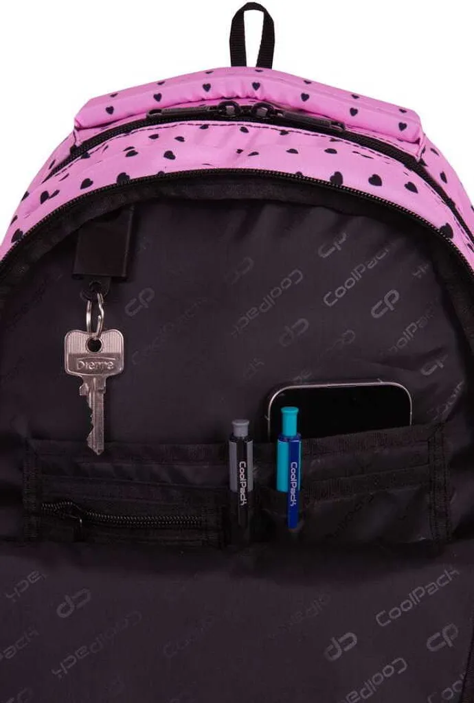 Sac à dos à Fleurs Pink Marshmallow Coolpack Pick 20L Dos Rembourré