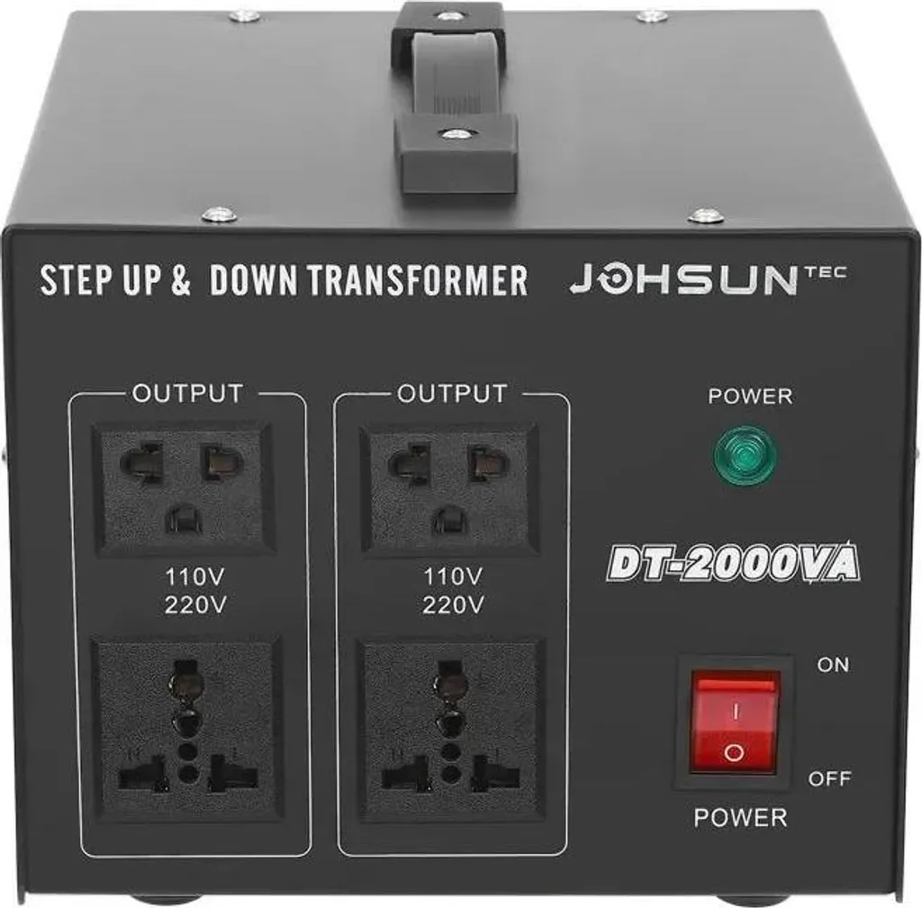 Convertisseur de Tension 2000W - Solution Contre Surcharge 110V vers 220V