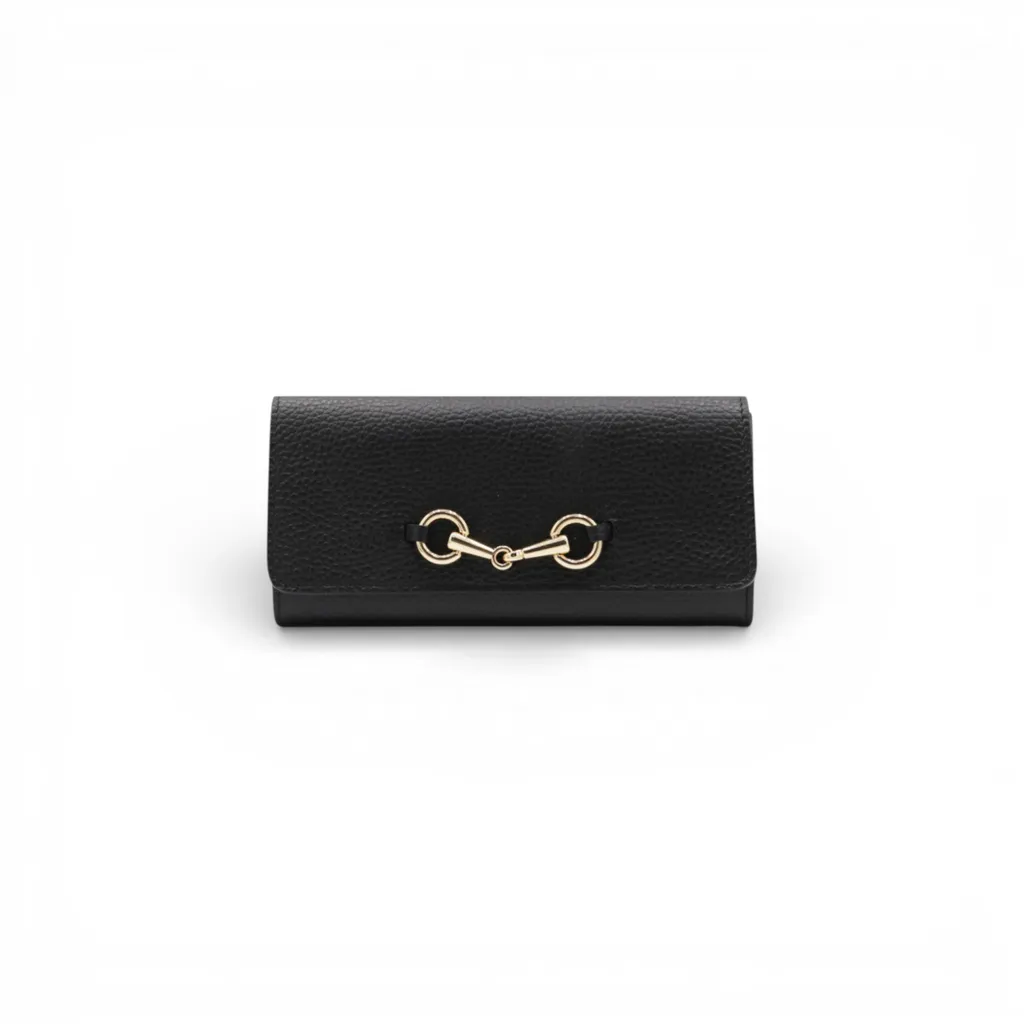 Portefeuille Grant Noir Cheval Florence : Accessoire de Mode Masculin