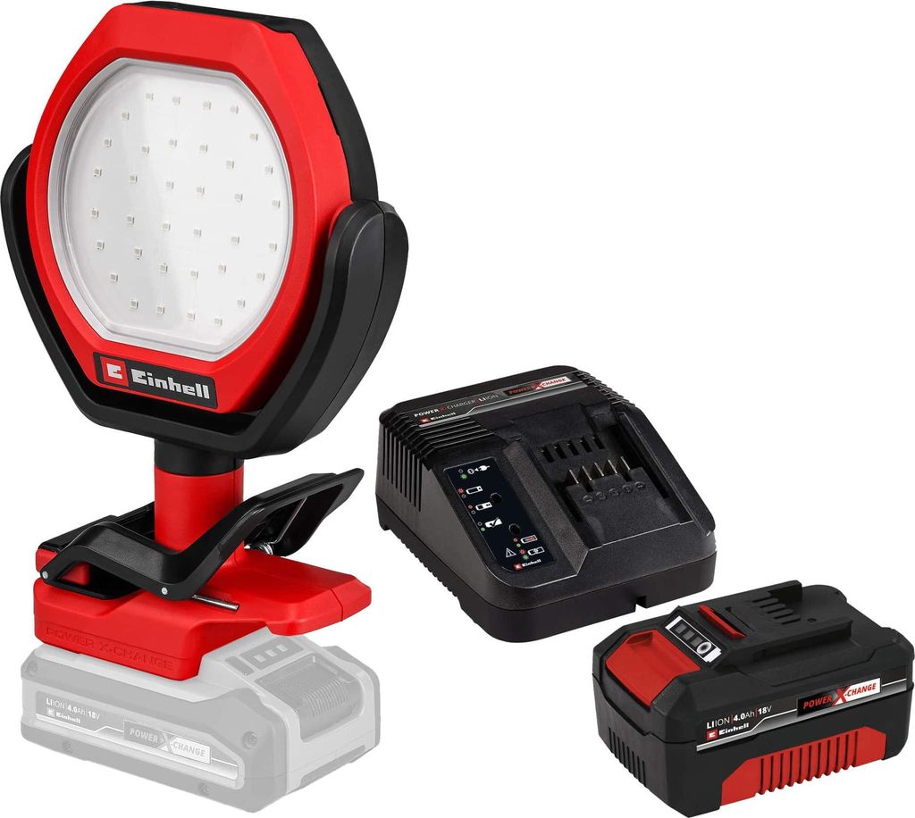 EINHELL Akku-Outdoor-Lampe GC-OL 18/1500 Li Kit (1x 4,0 Ah)