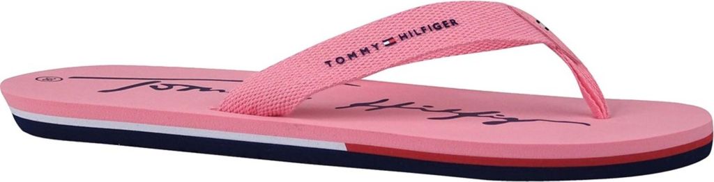 Tommy Hilfiger Schuhe Logo Print Flip Flop, T3A8321900058302
