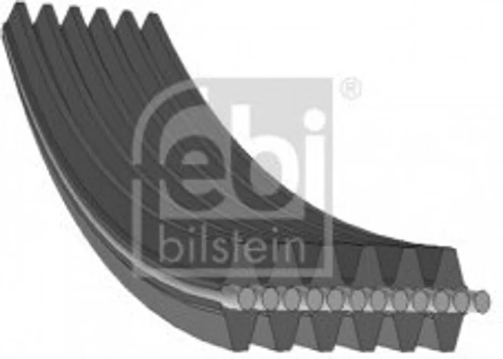 Courroie trapézoïdale pour moteur T5 et Sharan - Réparation 34460 FEBI