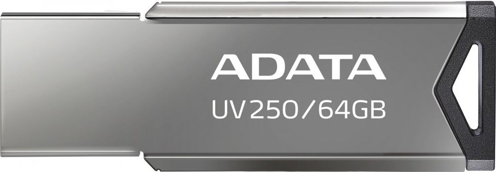 ADATA UV250, 64 GB, 5,6 g, Stříbrná Obrázek produktu 