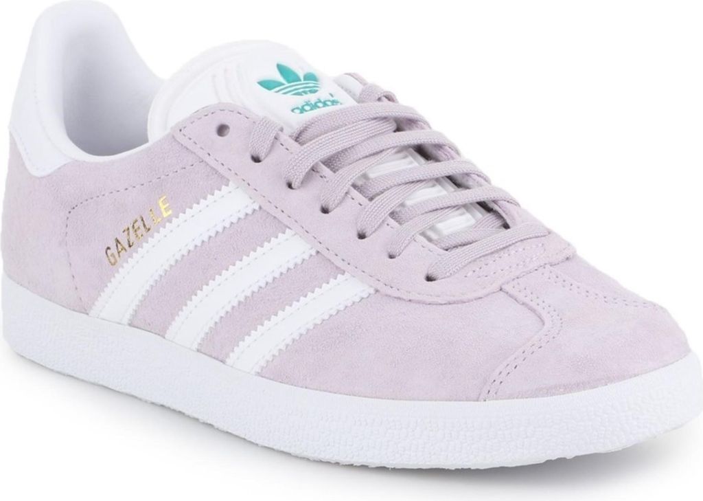adidas Originals Gazelle W - Damen Schuhe Leder Flieder-Lila EF6508 , Größe: EU 37 1/3 UK 4.5
