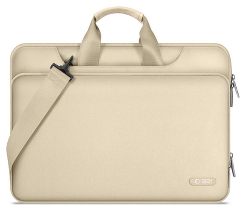 Tech-Protect laptop bag PocketBag 16", beige
