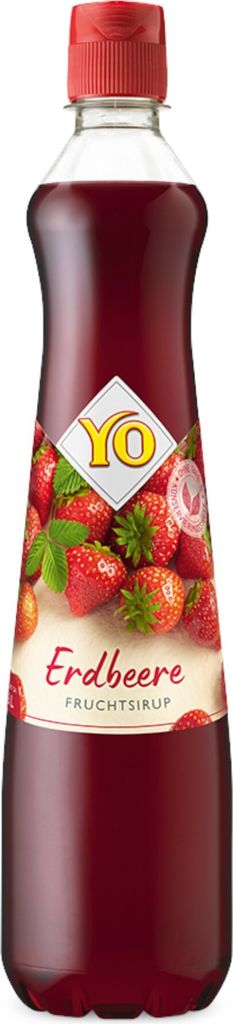 YO Klassik Erdbeere Sirup 700ml Produktbild 