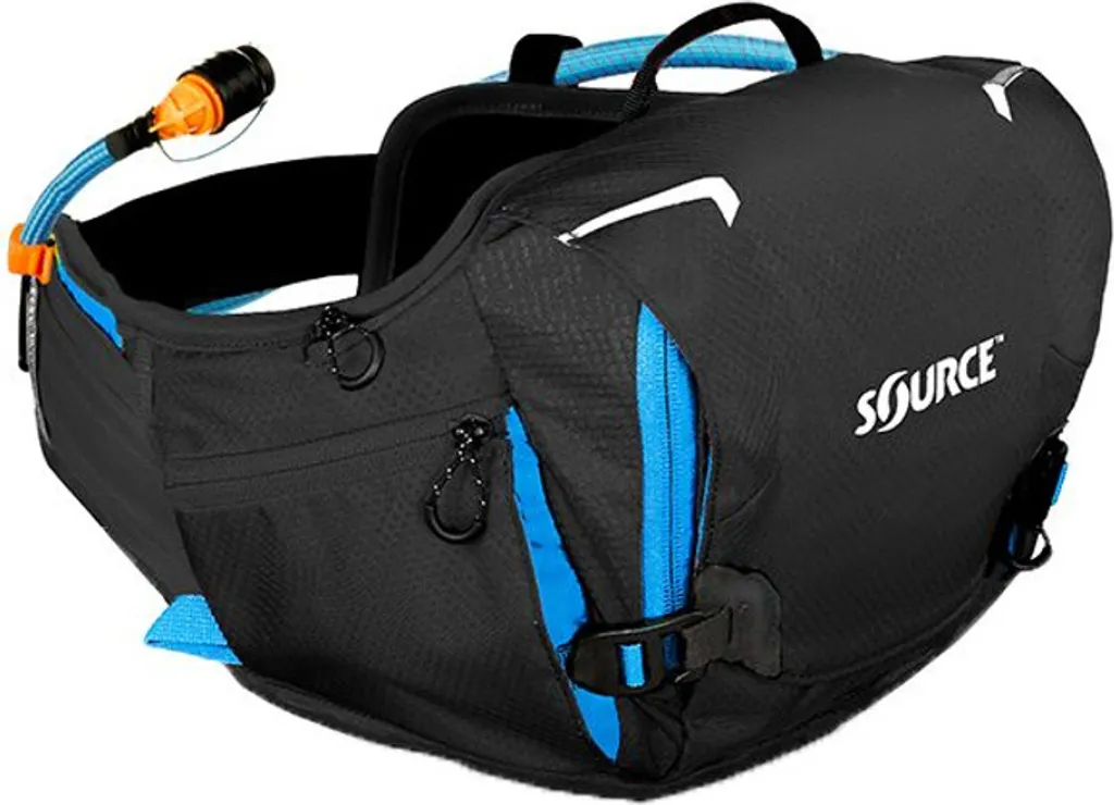 Ceinture Hydratation Stable Source Hipster Ultra 5L Anti-Rebond Noire