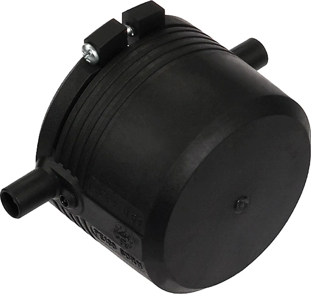 Réparer une fuite de tube PE avec le manchon électrosoudable d63 SDR11