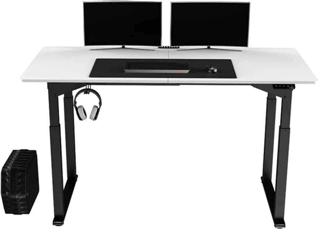 Table de travail réglable en hauteur électrique UPLIFT Noir 160x75cm - 17