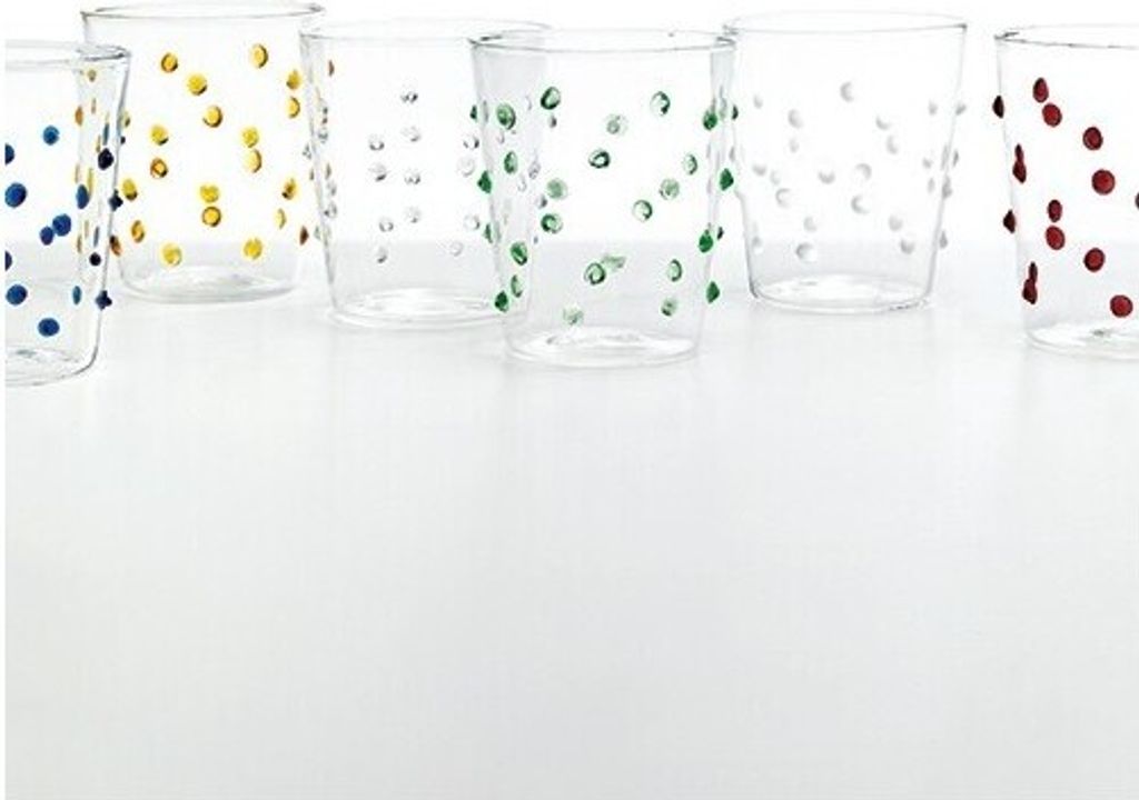 Zafferano Party Tumbler Verre 45 Cl Multicolore Set De 6 Image du produit 