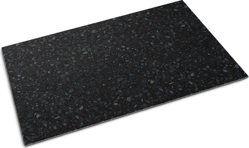 Rutschfeste Fußmatte für innen mit Grafik Black Spots Dimension 60x40